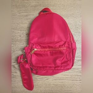 Isaac Mizrahi hot pink backpack